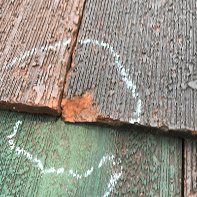 storm damage roof